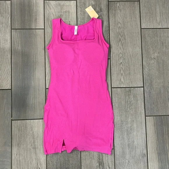 Popilush Shapewear Modal Sculpting Mini Tank Dress - Picture 6 of 8